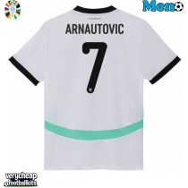 Austria Marko Arnautovic #7 Replica Away Shirt Euro 2024 Short Sleeve